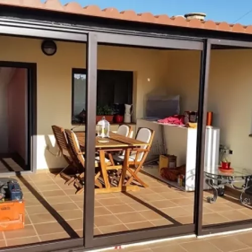 Trabajo de aluminio terminado en Navàs