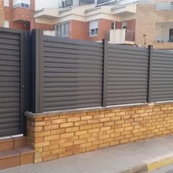 Instalación de vallas exteriores