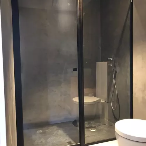 Mampara de baño terminada en Navàs