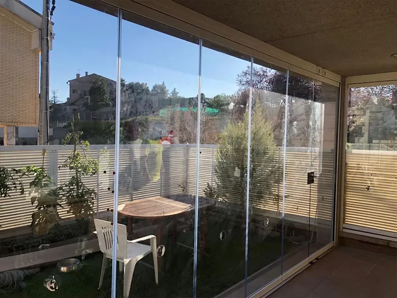 cortinas de cristal en Barcelona